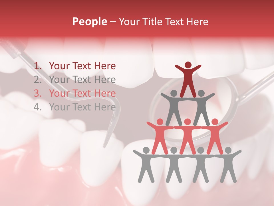 Model Anatomical Healthy PowerPoint Template