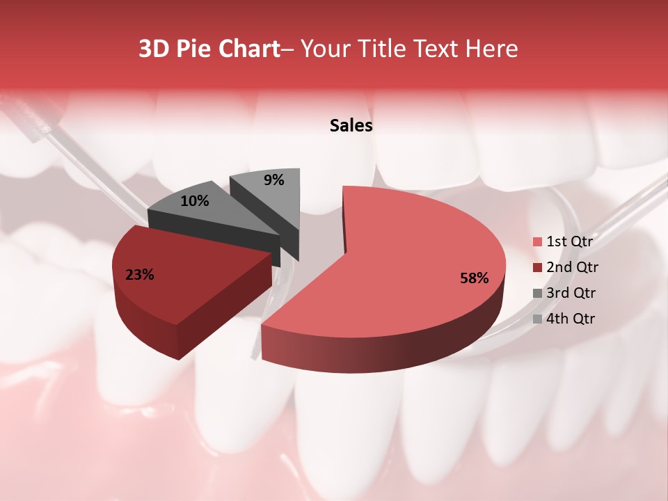 Model Anatomical Healthy PowerPoint Template