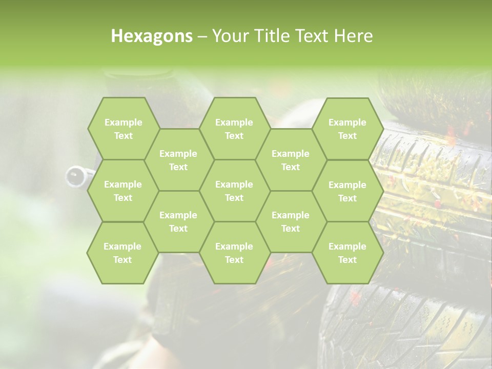 Enjoyment Aiming Equipment PowerPoint Template
