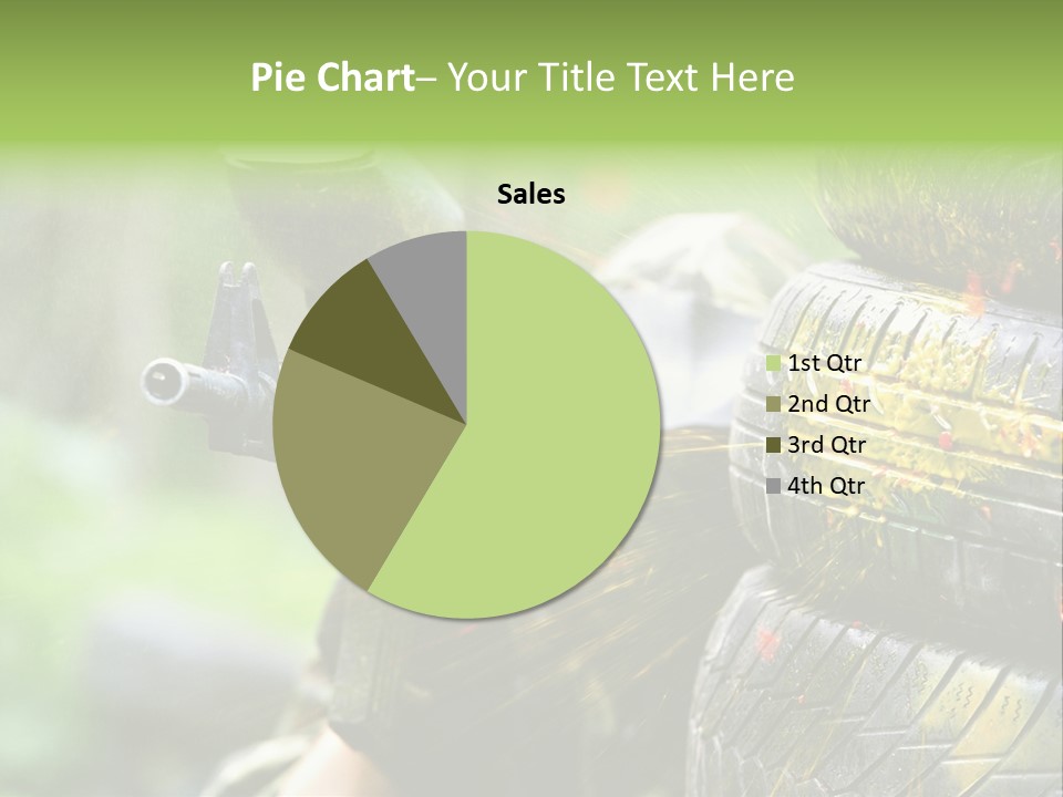 Enjoyment Aiming Equipment PowerPoint Template