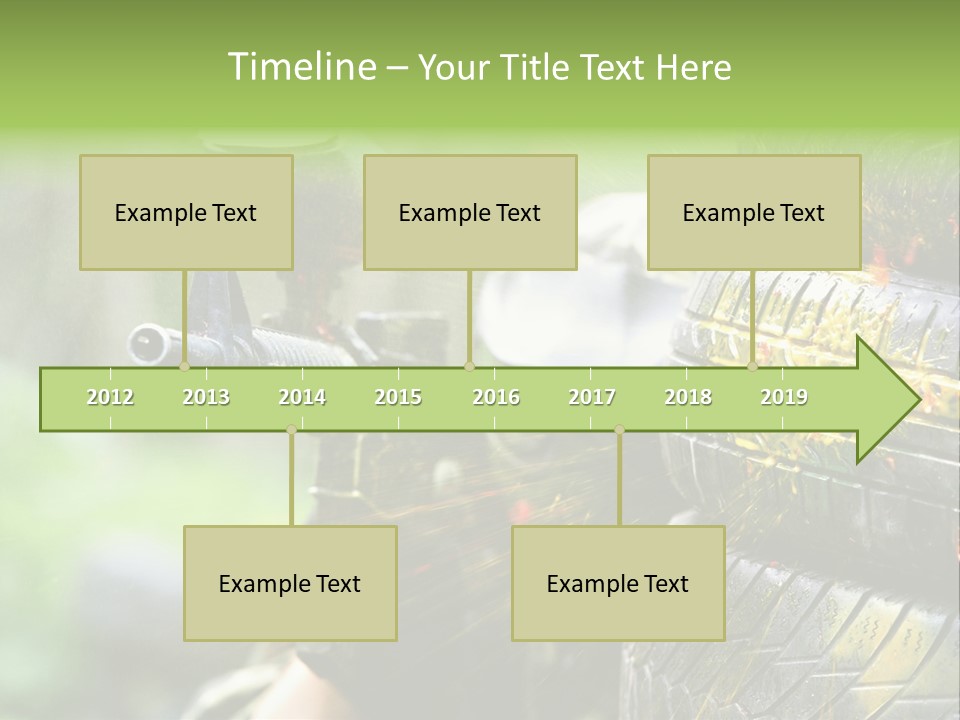 Enjoyment Aiming Equipment PowerPoint Template