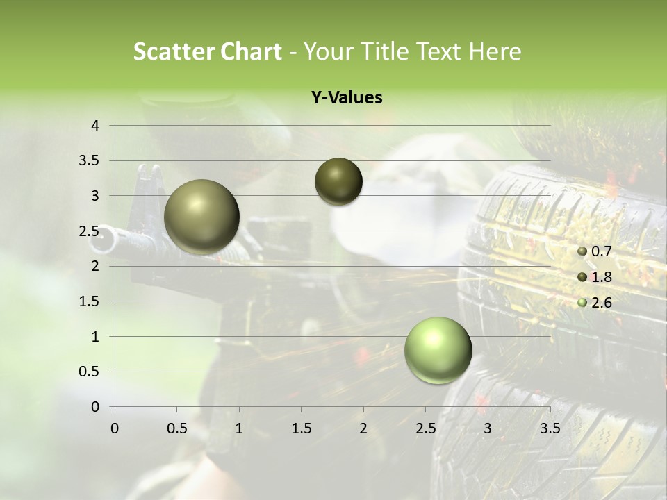 Enjoyment Aiming Equipment PowerPoint Template