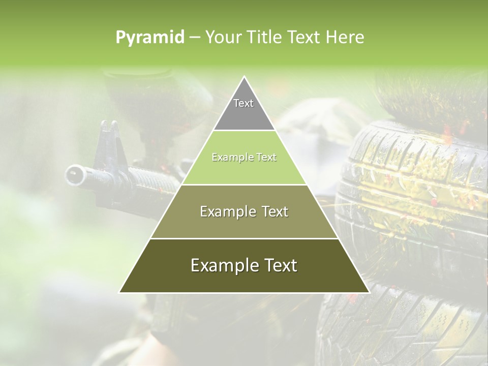 Enjoyment Aiming Equipment PowerPoint Template