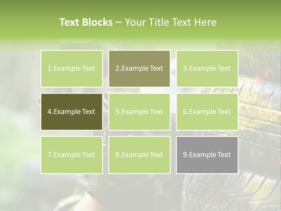 Enjoyment Aiming Equipment PowerPoint Template