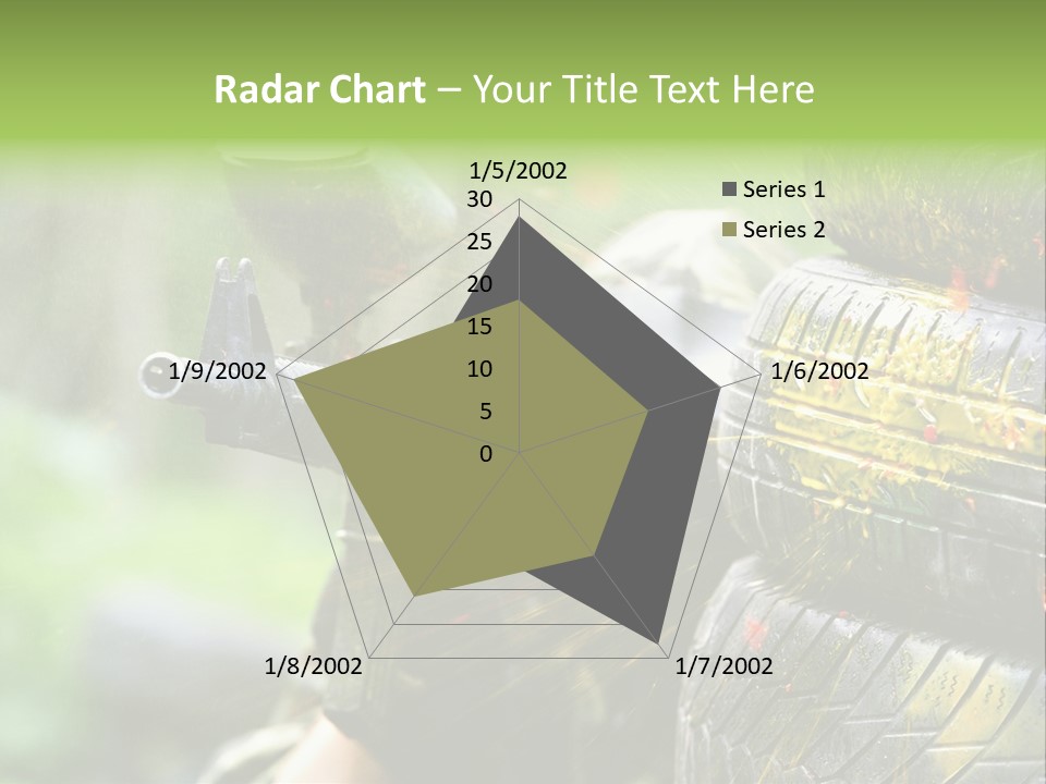 Enjoyment Aiming Equipment PowerPoint Template