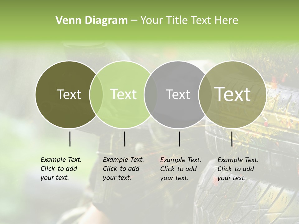 Enjoyment Aiming Equipment PowerPoint Template