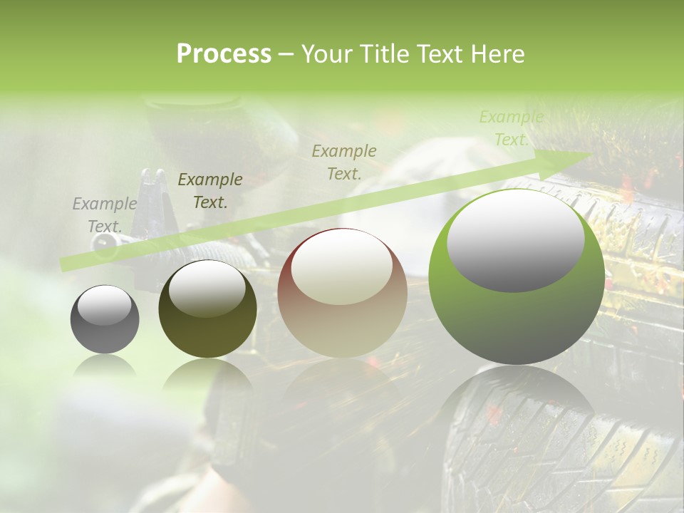 Enjoyment Aiming Equipment PowerPoint Template