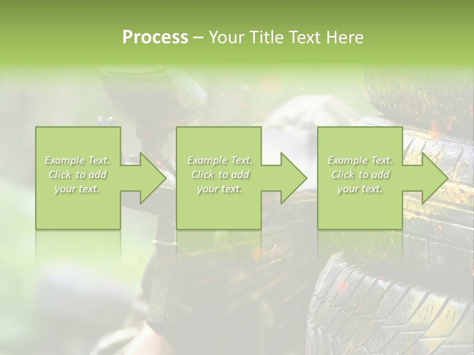 Enjoyment Aiming Equipment PowerPoint Template