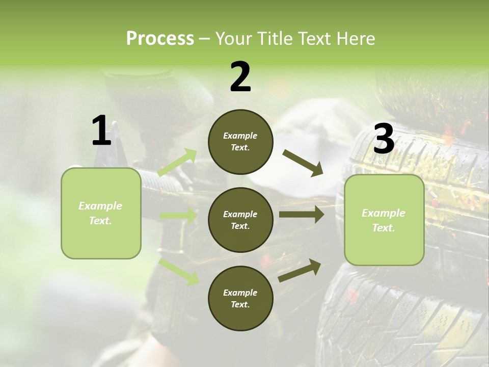 Enjoyment Aiming Equipment PowerPoint Template