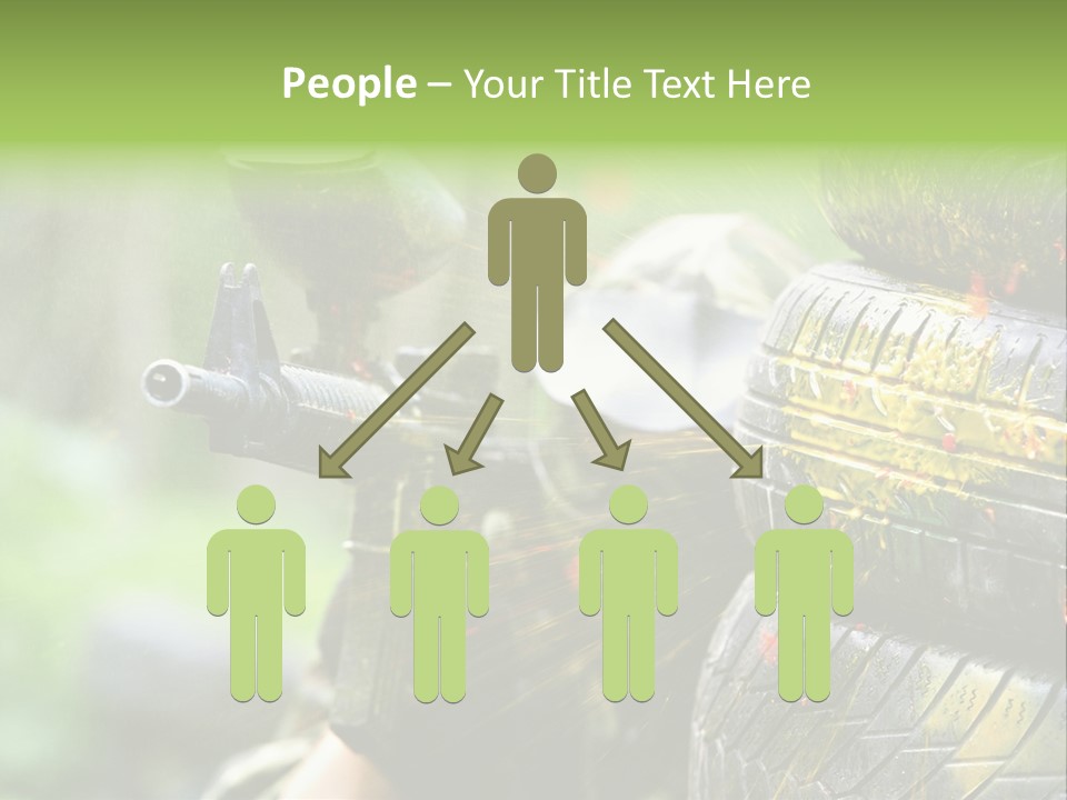 Enjoyment Aiming Equipment PowerPoint Template