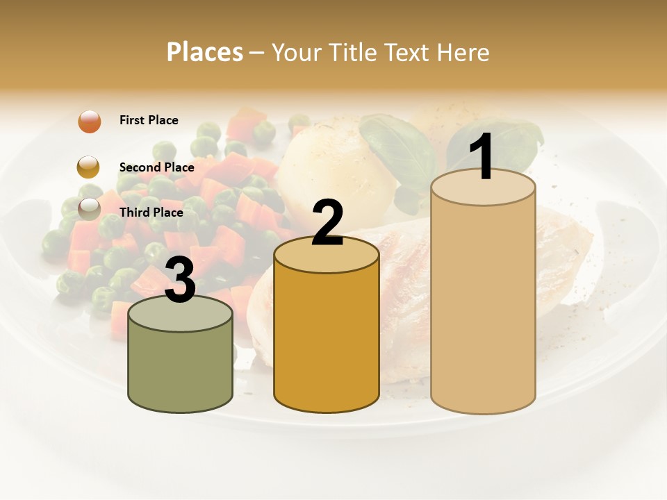 Chop White Potato PowerPoint Template