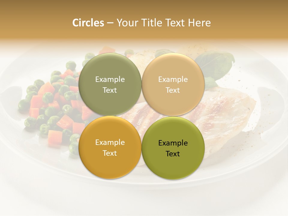 Chop White Potato PowerPoint Template
