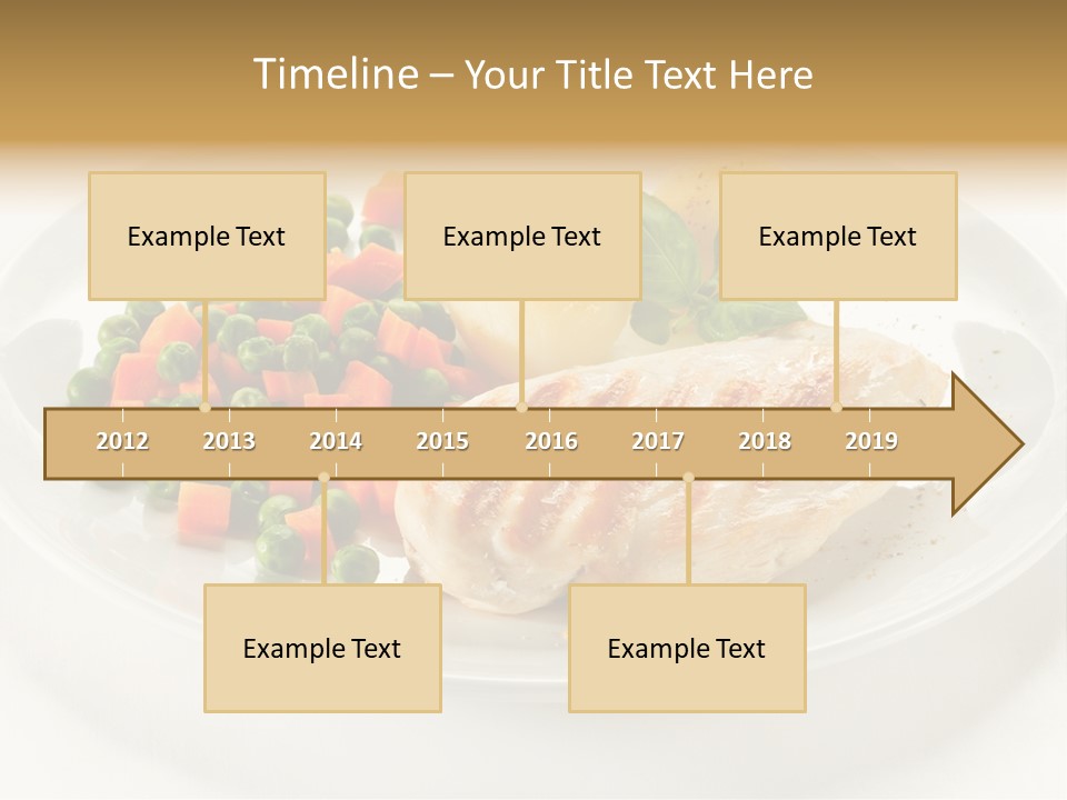Chop White Potato PowerPoint Template