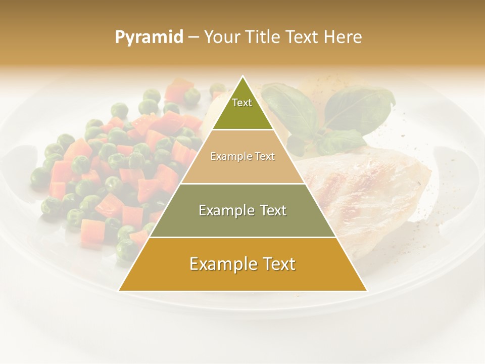 Chop White Potato PowerPoint Template