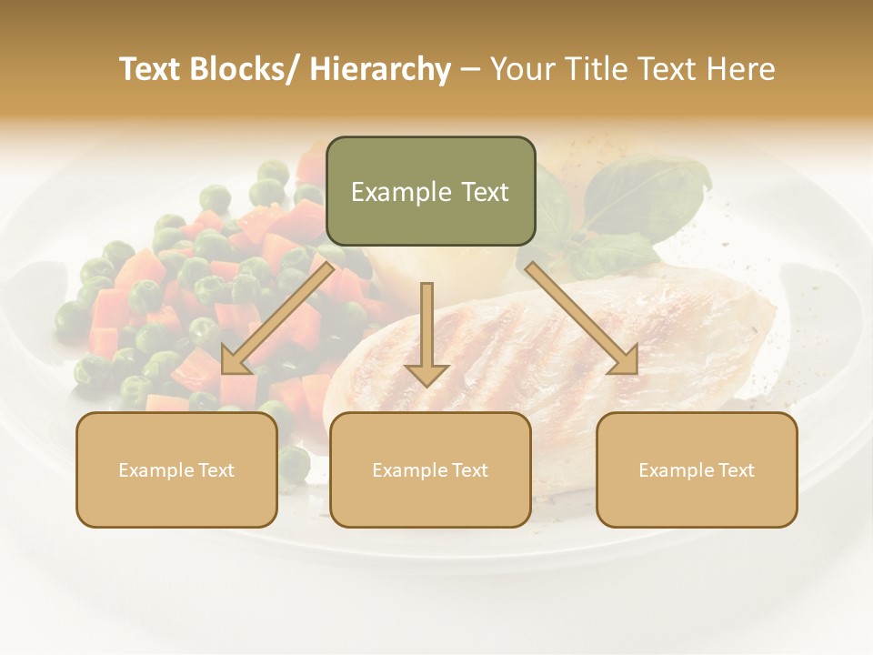 Chop White Potato PowerPoint Template