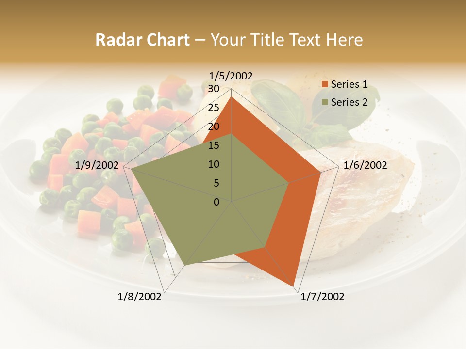 Chop White Potato PowerPoint Template