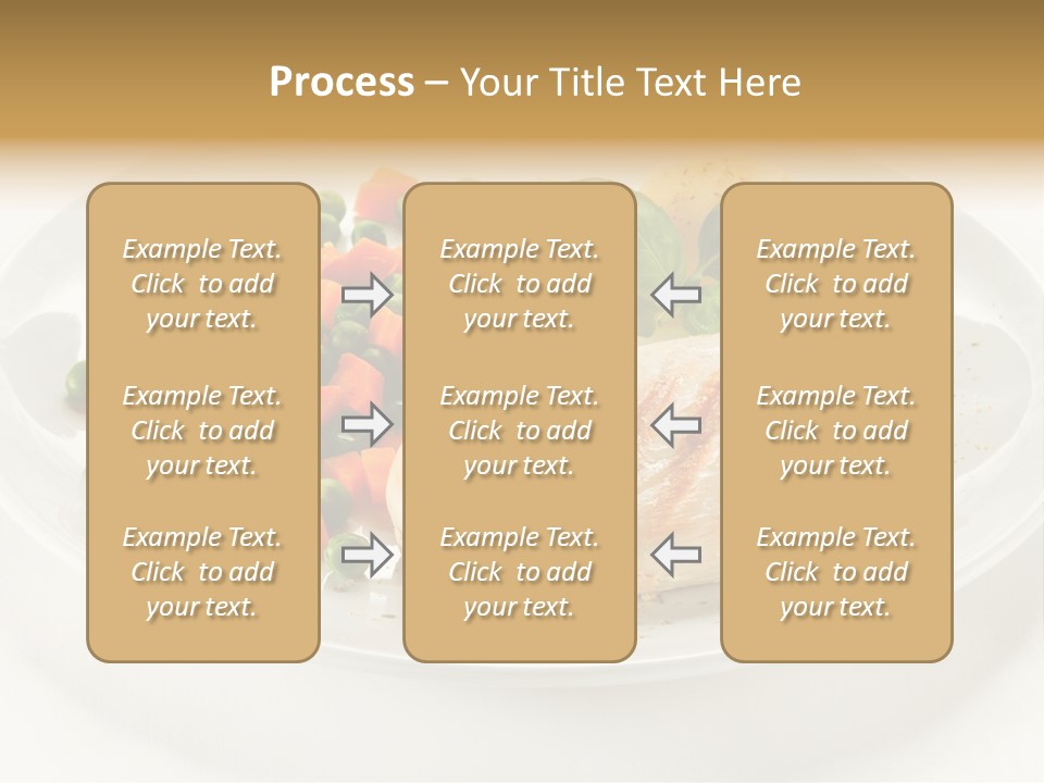 Chop White Potato PowerPoint Template