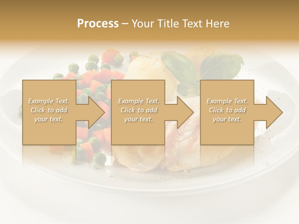 Chop White Potato PowerPoint Template