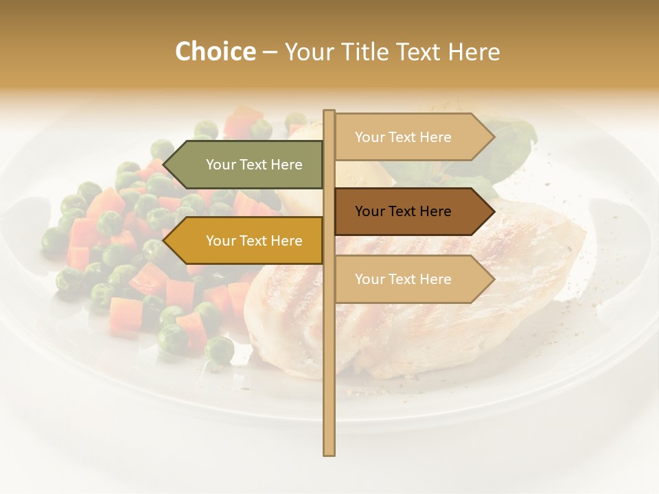 Chop White Potato PowerPoint Template