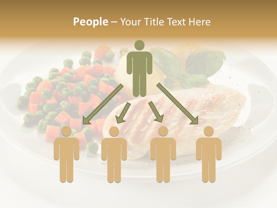 Chop White Potato PowerPoint Template