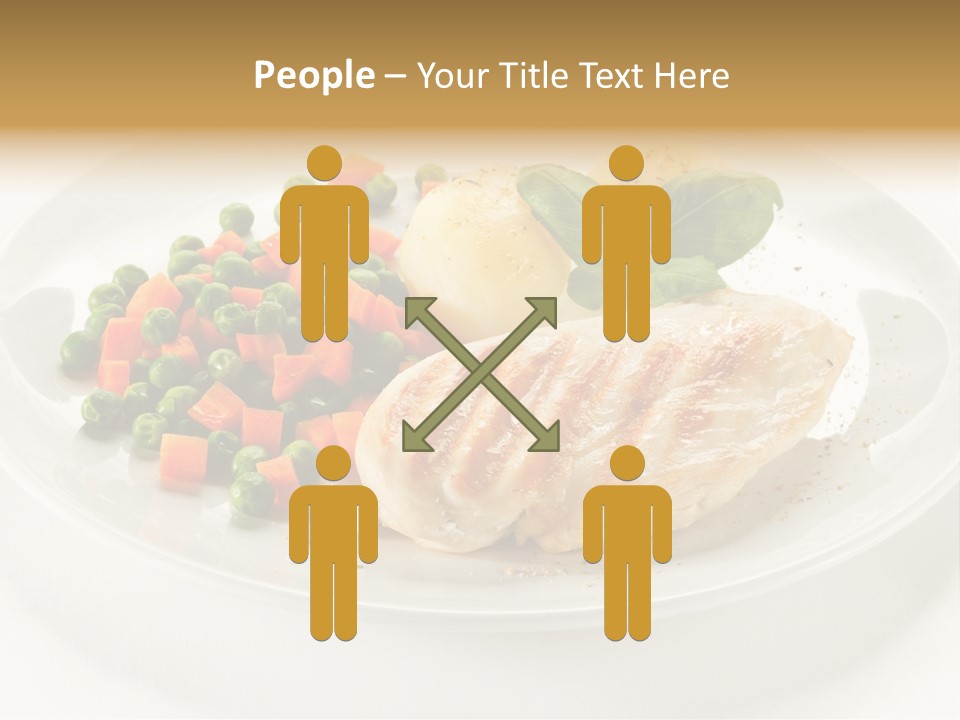 Chop White Potato PowerPoint Template