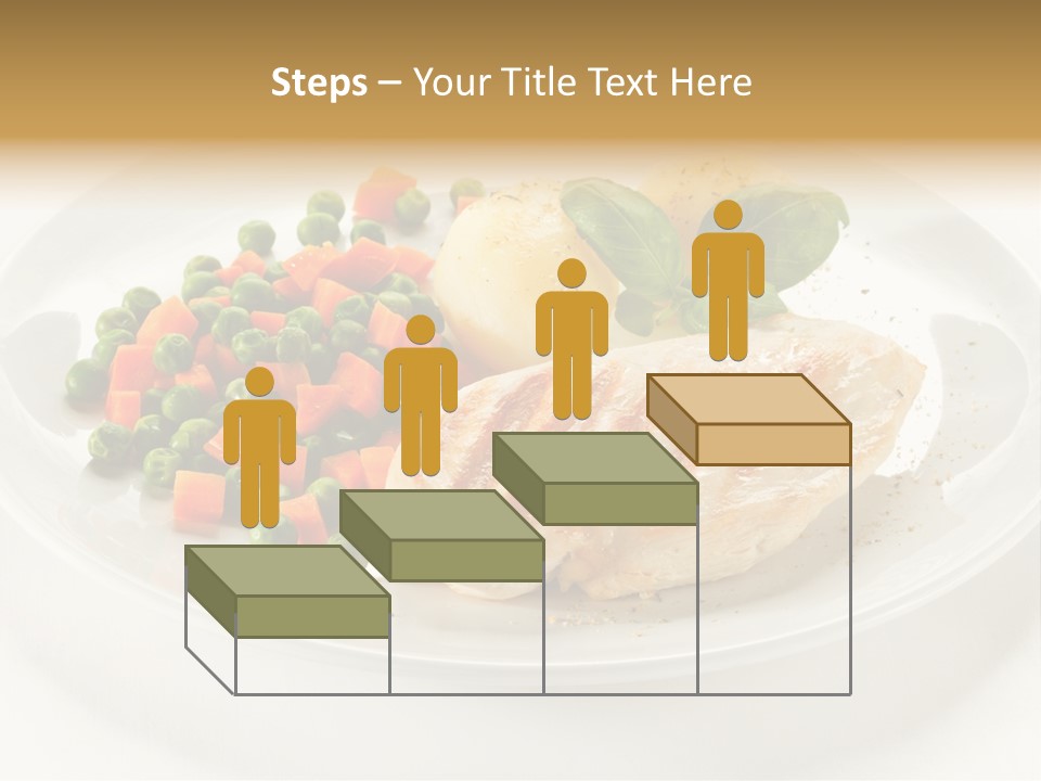 Chop White Potato PowerPoint Template