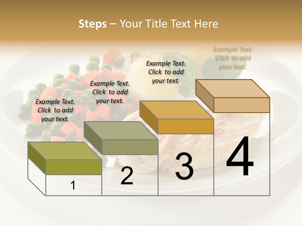 Chop White Potato PowerPoint Template