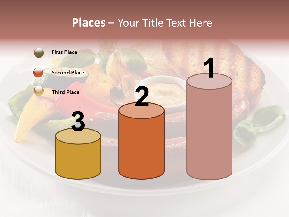 Diet Restaurant Nutrition PowerPoint Template