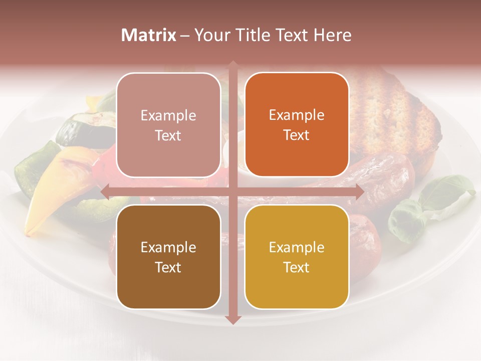 Diet Restaurant Nutrition PowerPoint Template