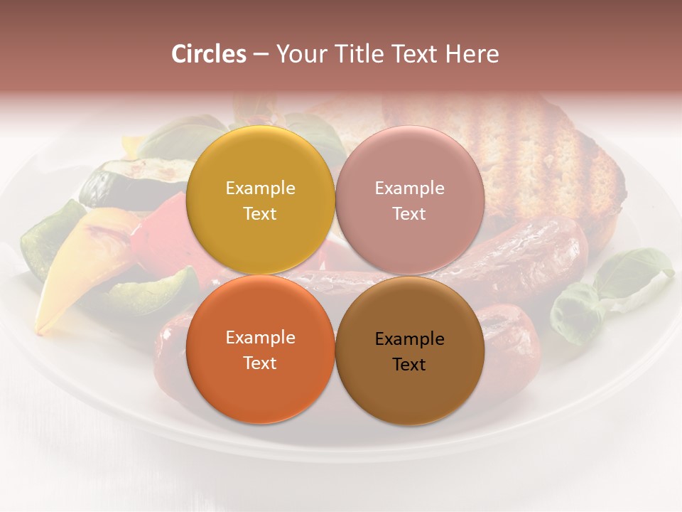 Diet Restaurant Nutrition PowerPoint Template