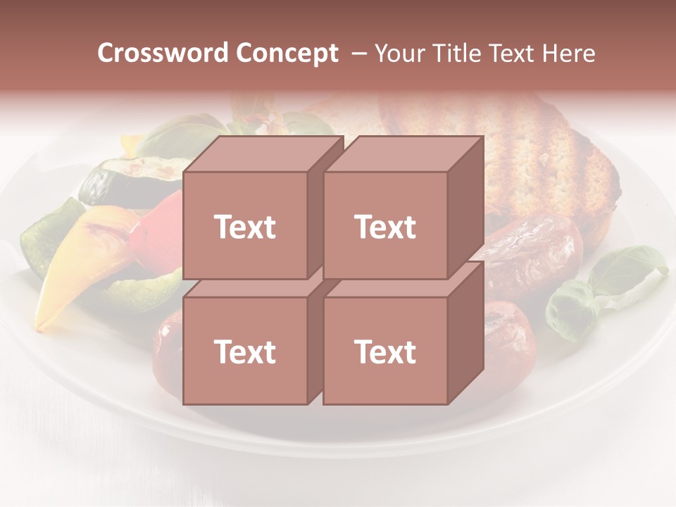 Diet Restaurant Nutrition PowerPoint Template