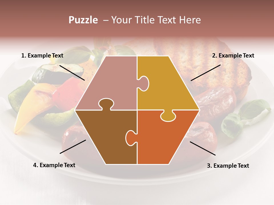 Diet Restaurant Nutrition PowerPoint Template