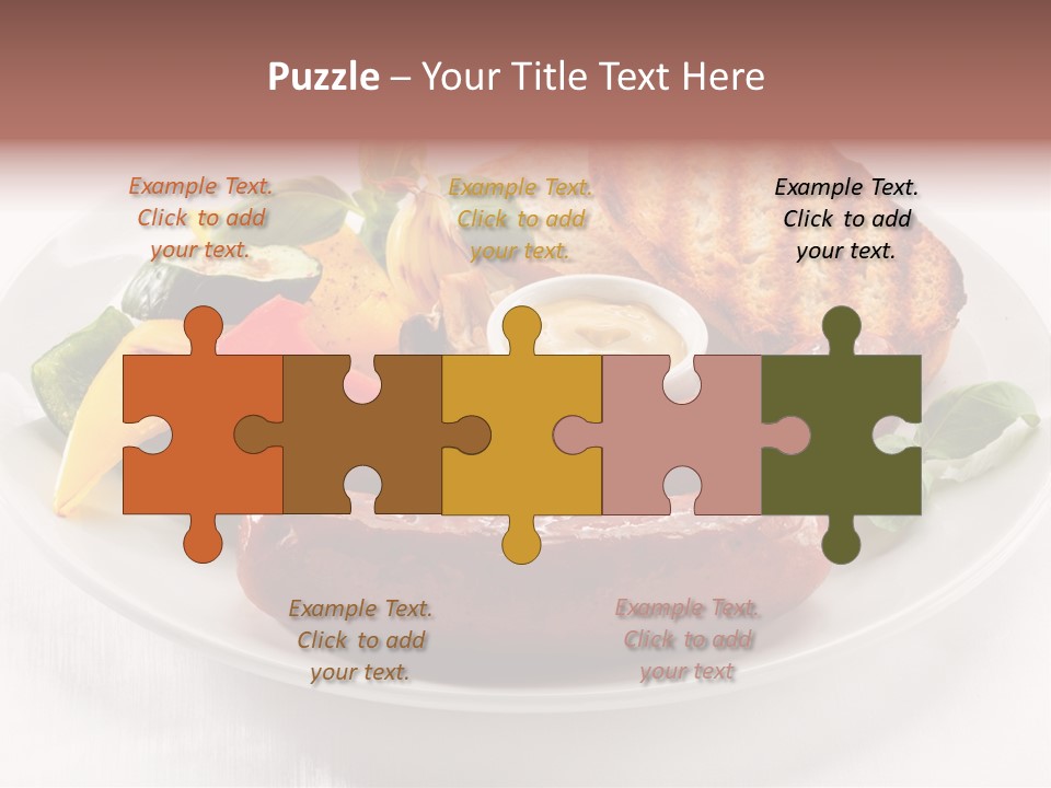 Diet Restaurant Nutrition PowerPoint Template