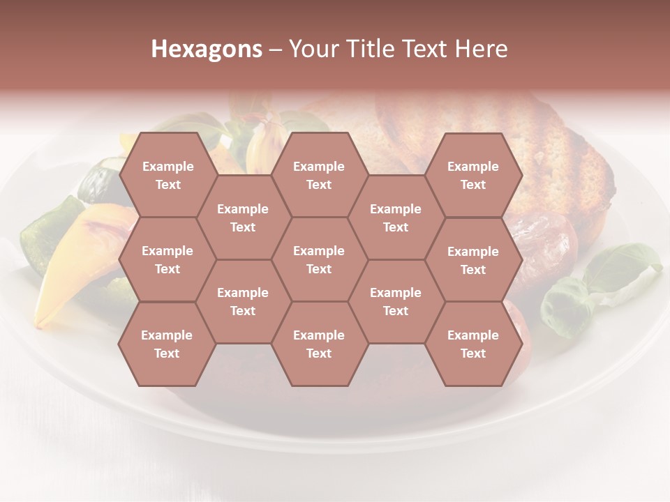 Diet Restaurant Nutrition PowerPoint Template