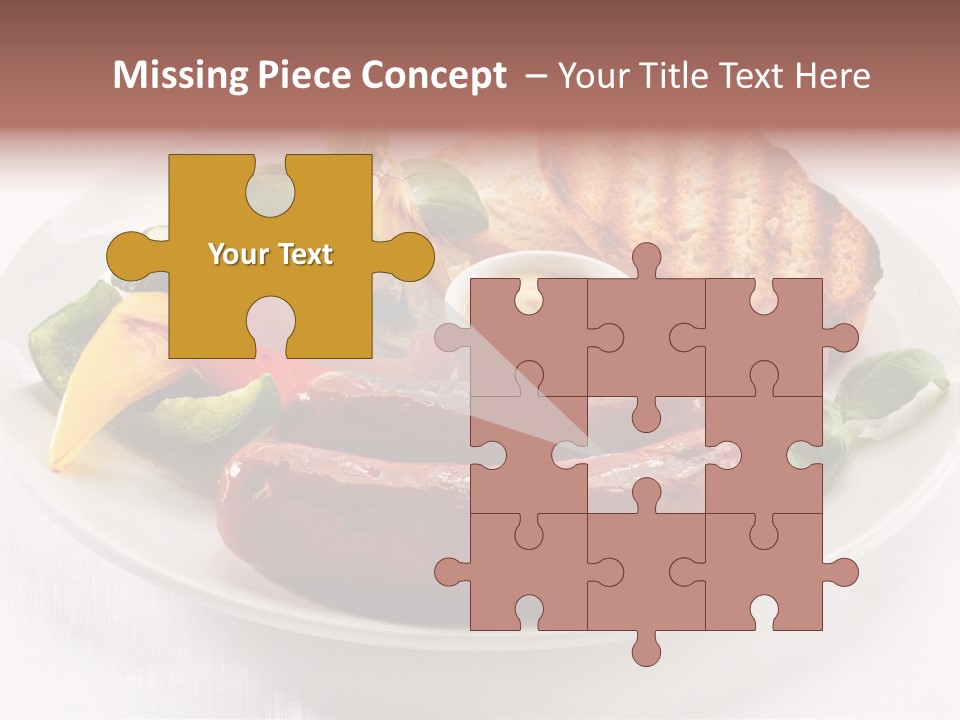 Diet Restaurant Nutrition PowerPoint Template