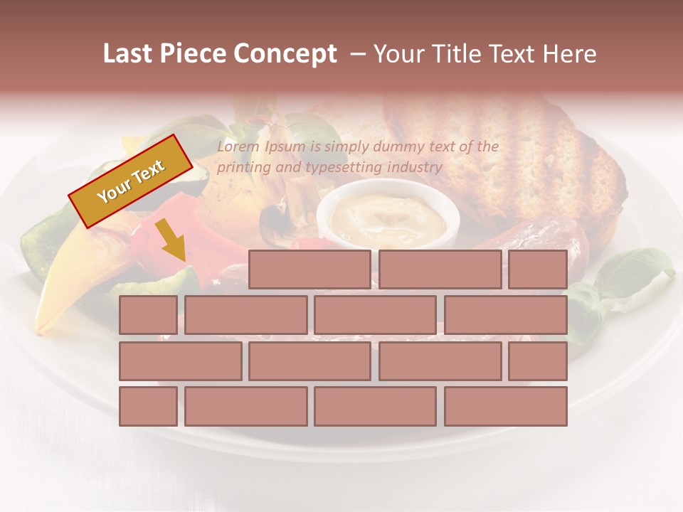Diet Restaurant Nutrition PowerPoint Template