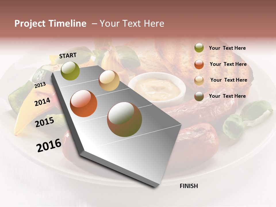 Diet Restaurant Nutrition PowerPoint Template