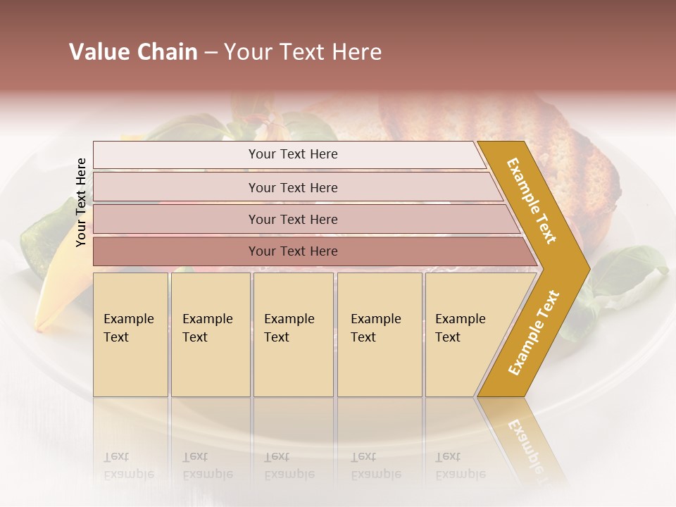 Diet Restaurant Nutrition PowerPoint Template