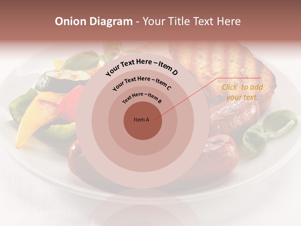 Diet Restaurant Nutrition PowerPoint Template