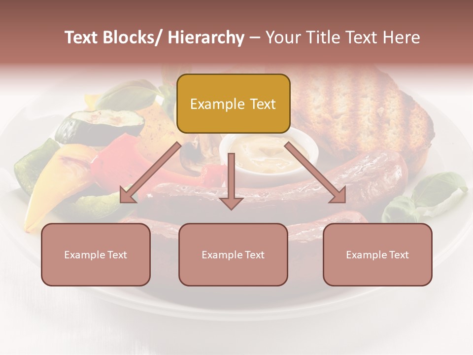 Diet Restaurant Nutrition PowerPoint Template