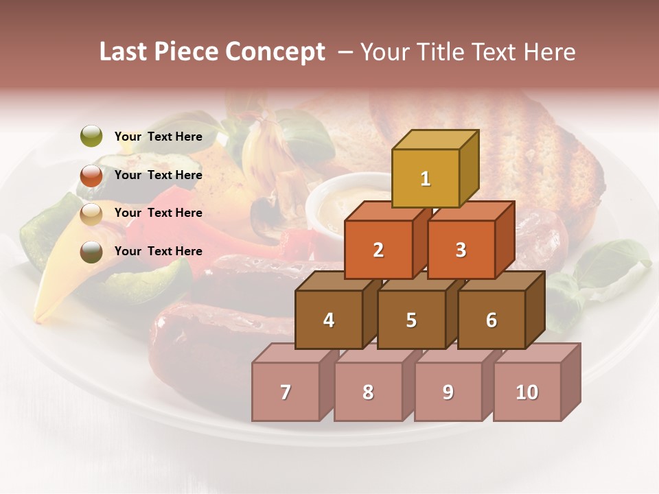 Diet Restaurant Nutrition PowerPoint Template