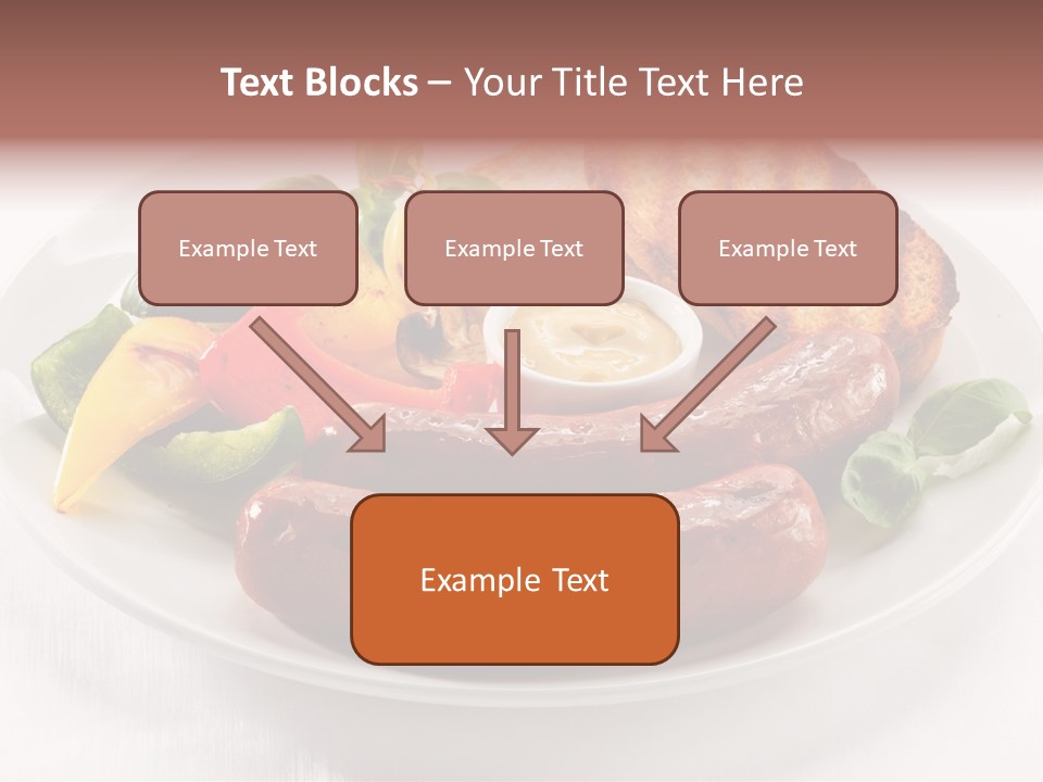 Diet Restaurant Nutrition PowerPoint Template