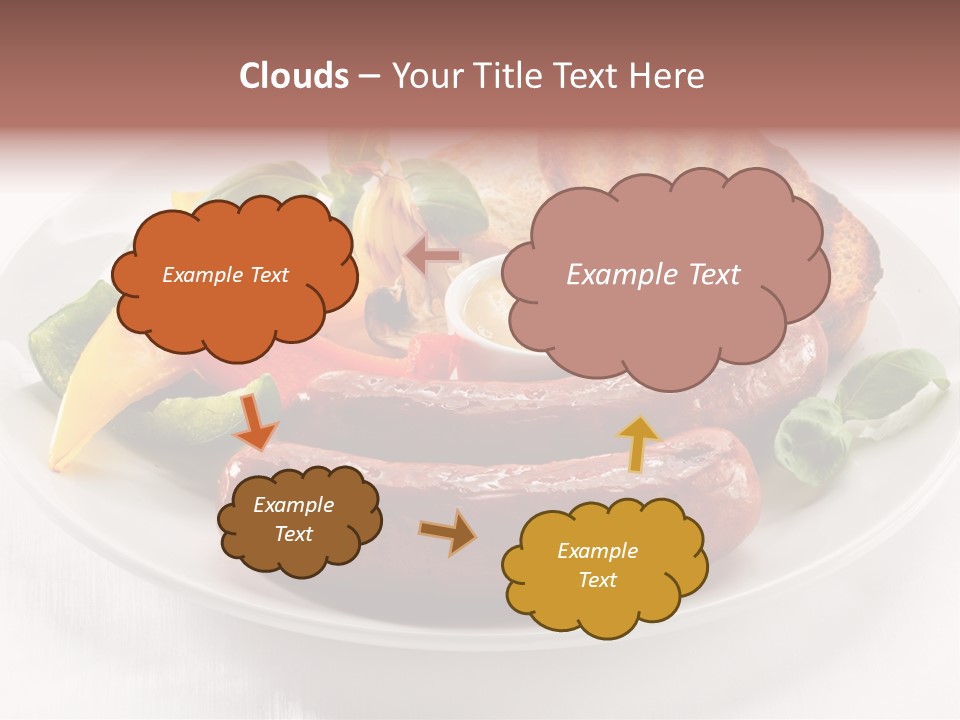 Diet Restaurant Nutrition PowerPoint Template