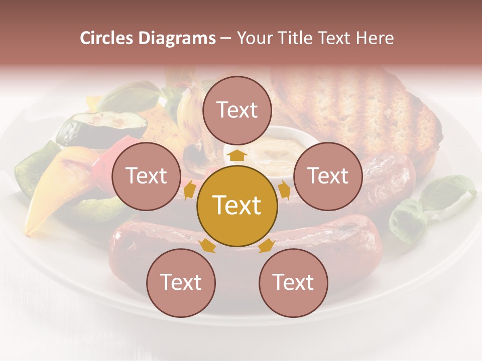 Diet Restaurant Nutrition PowerPoint Template