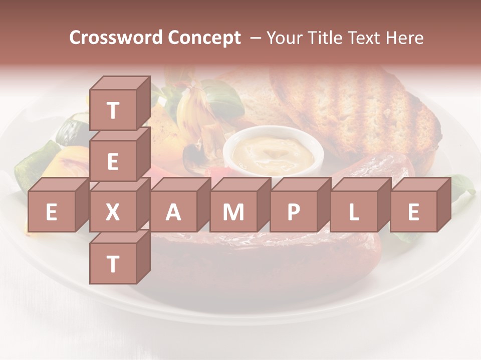 Diet Restaurant Nutrition PowerPoint Template