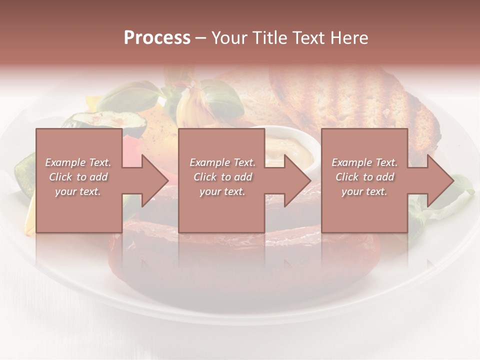 Diet Restaurant Nutrition PowerPoint Template