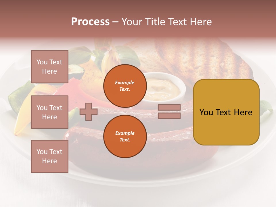 Diet Restaurant Nutrition PowerPoint Template