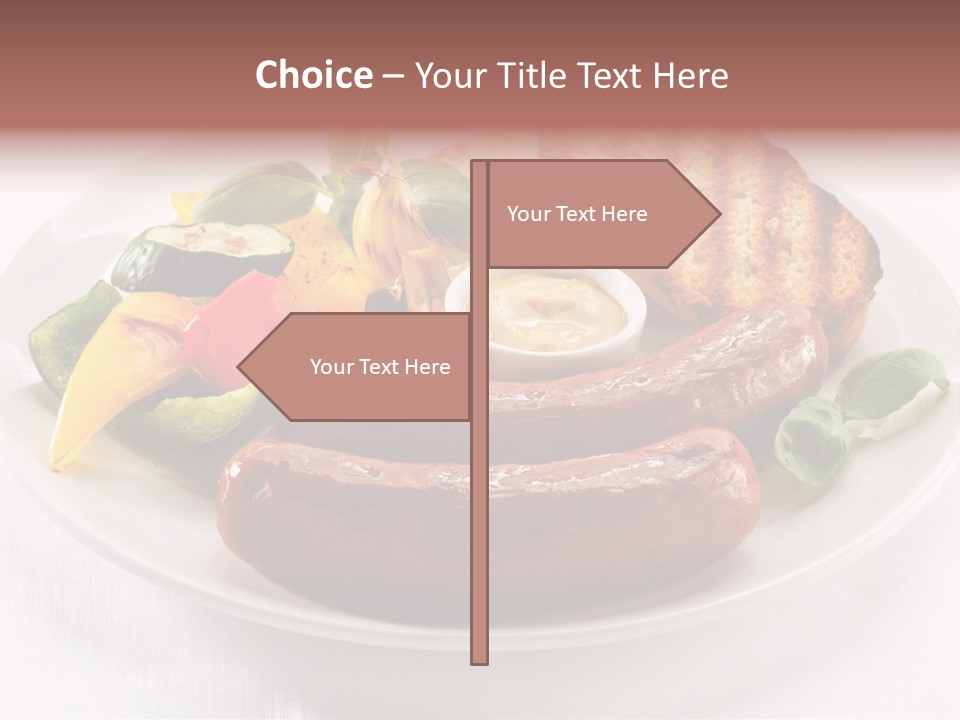 Diet Restaurant Nutrition PowerPoint Template