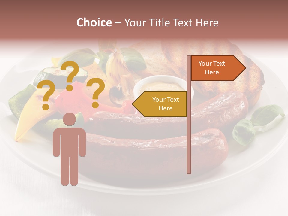 Diet Restaurant Nutrition PowerPoint Template