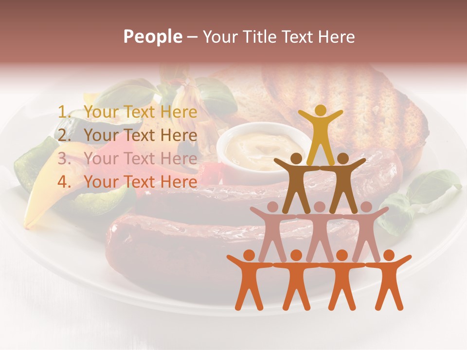 Diet Restaurant Nutrition PowerPoint Template